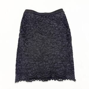 Karl Lagerfeld Paris Lace Pencil Skirt size M